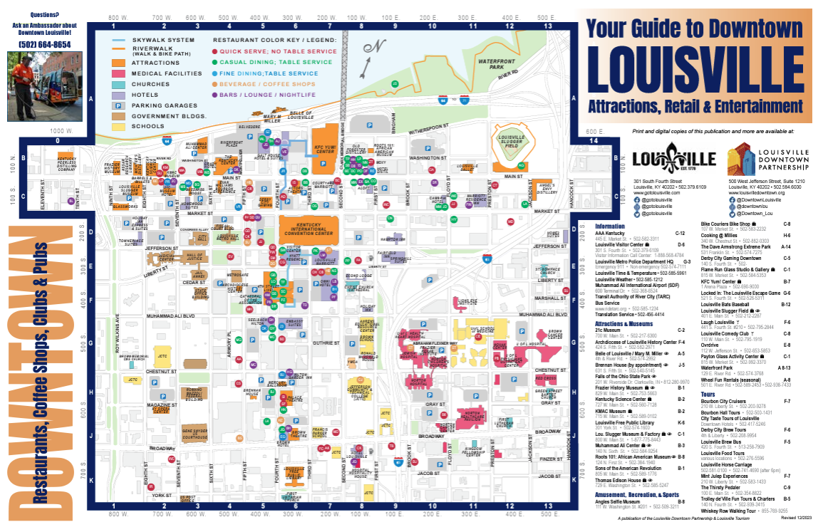 Attraction, Retail & Entertainment Map